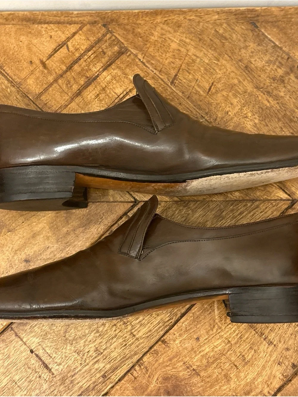 Vintage Salvatore Ferragamo Men\'s Dress Shoes Size 9.5B Vintage Salvatore Ferragamo Men main image 4